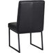 Spyros Coal Black Dining Chair, Set Of 2